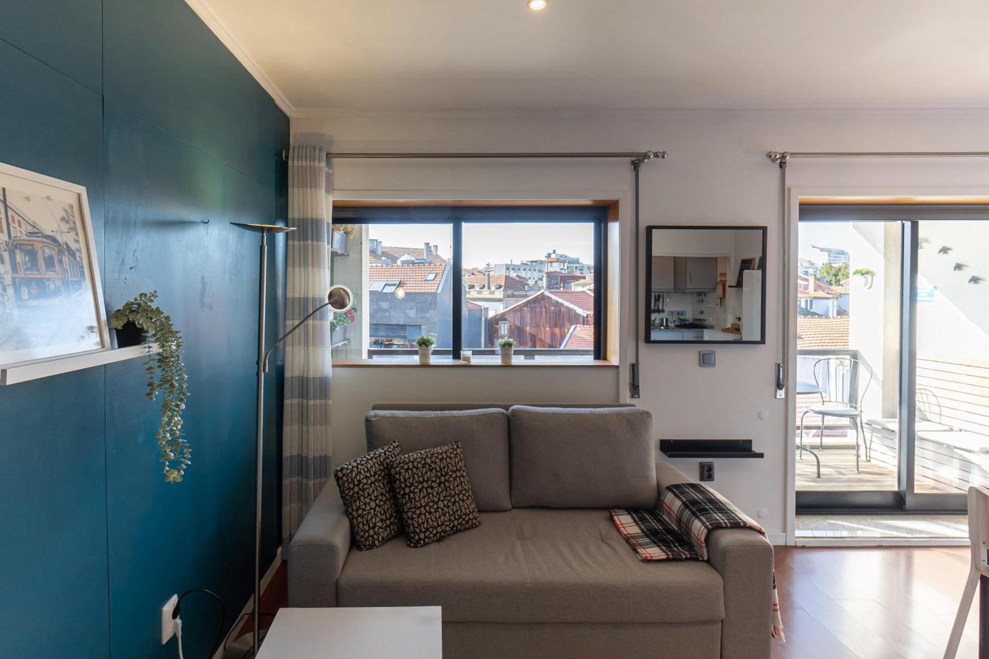 Top Floor Apartment With Sunny Balconies Porto Eksteriør billede